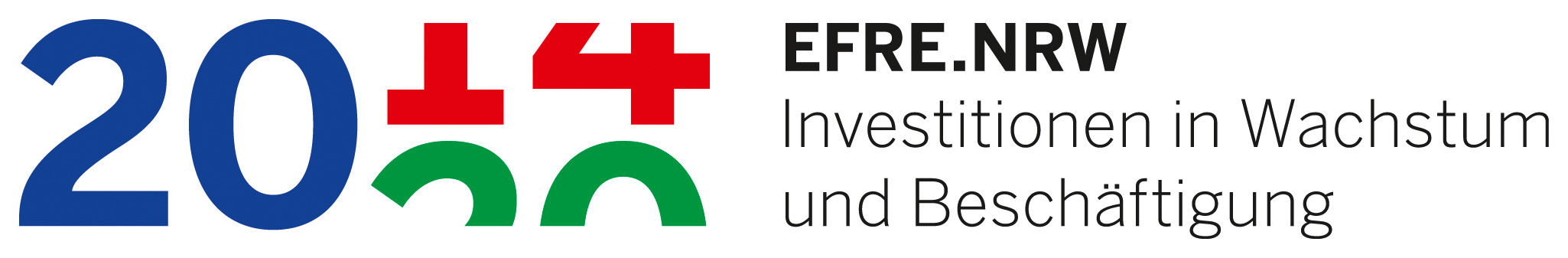 EFRE.NRW Förderhinweis Ziel 2 NRW